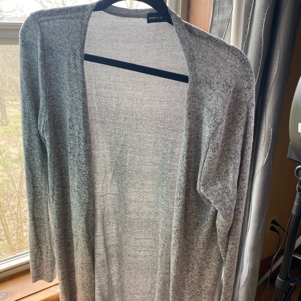 Grey Cozy Cardigan